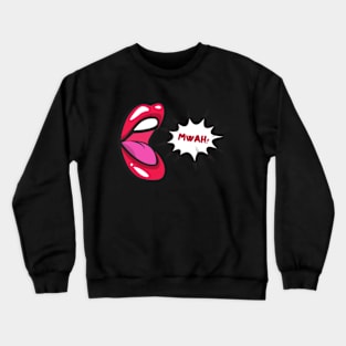 Mwah Pop Art Crewneck Sweatshirt